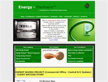 Tablet Screenshot of energy-partnership.com